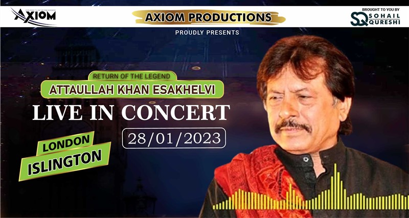 Get Information and buy tickets to Return of Legend Attaullah Khan Esakhelvi Live in concert on Roxsel Tickets