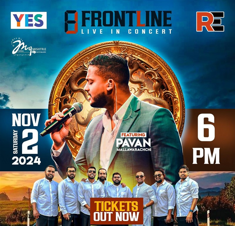 Get Information and buy tickets to FRONTLINE Live in Concert Featuring Pavan Mallawarachchi on Roxsel Tickets